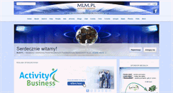 Desktop Screenshot of mlm.pl